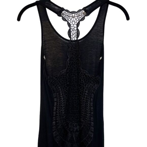 Zinga Racer Back Maxi Dress Black Size Small - Picture 4 of 7